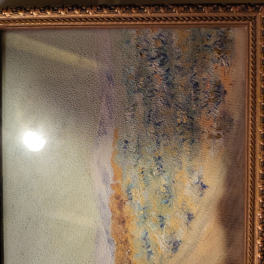 Original Signed F. Shirley Oil Painting - Picture 2 of 8